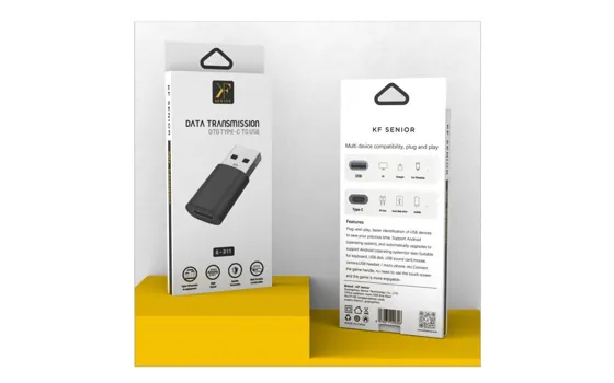OTG Adapter · USB-C → USB-A — packaging