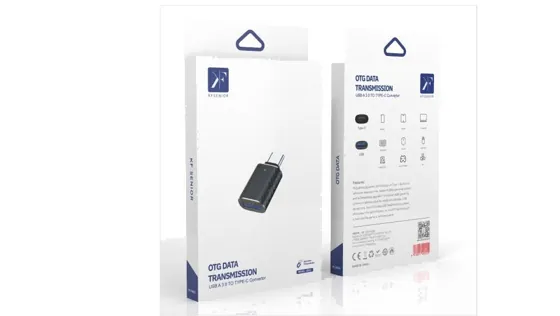 OTG Adapter · USB-A → USB-C — packaging