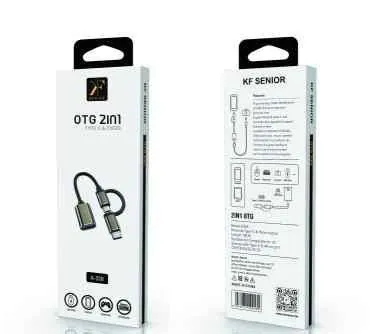 OTG Adapter · 2-in-1 USB-C / Micro — packaging