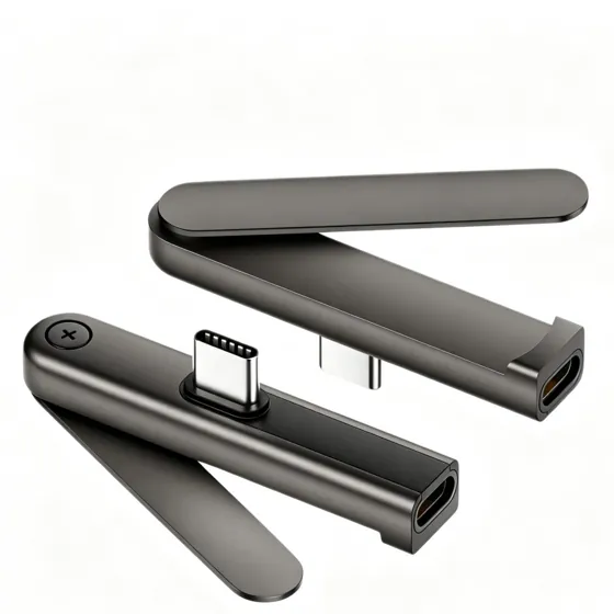 240W USB-C OTG Adapter with Fold-Out Stand — A-350
