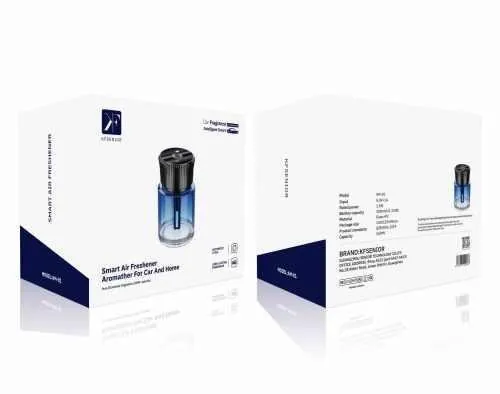 Smart Air Freshener · Car & Home Aromatherapy — packaging