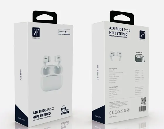 ANC True Wireless Earbuds — packaging