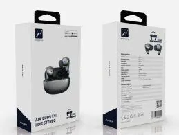 True Wireless Earbuds — packaging