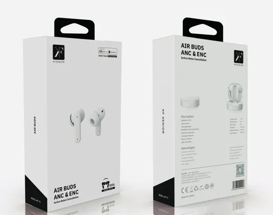 ANC True Wireless Earbuds — packaging