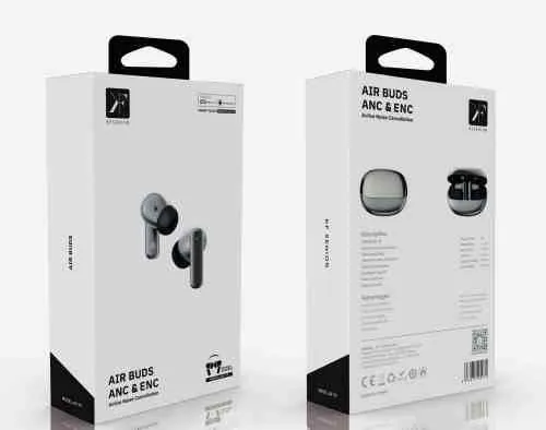 ANC True Wireless Earbuds — packaging