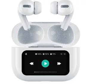 ANC Wireless Earbuds with Smart Screen Case — AP-80