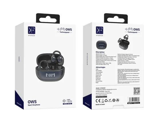 Open-Ear OWS Wireless Earbuds — packaging
