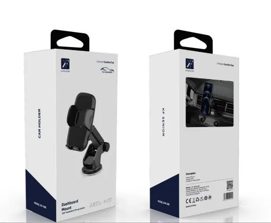 Telescopic Suction Car Phone Holder — packaging