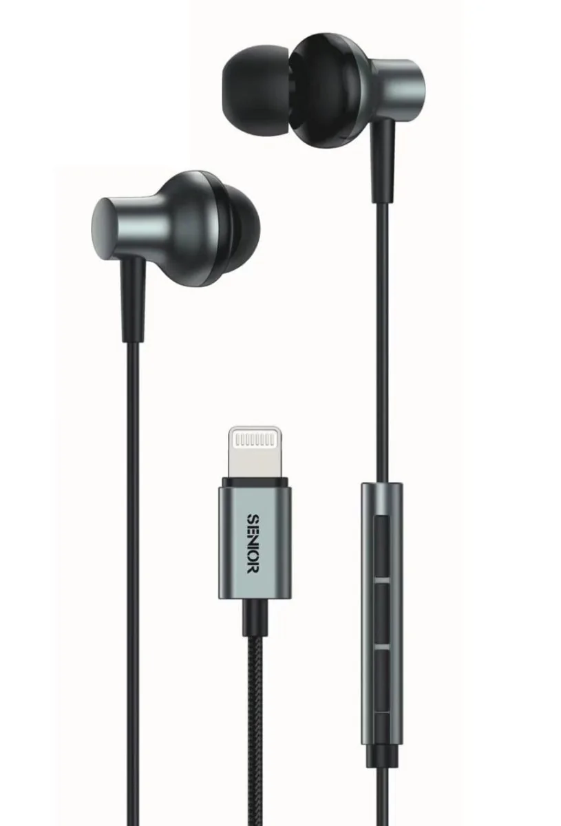Lightning Wired Earphones (MFi) — KF Senior F-780
