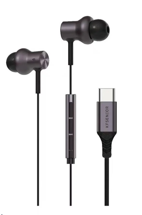 USB-C Wired Earphones — KF Senior F-796