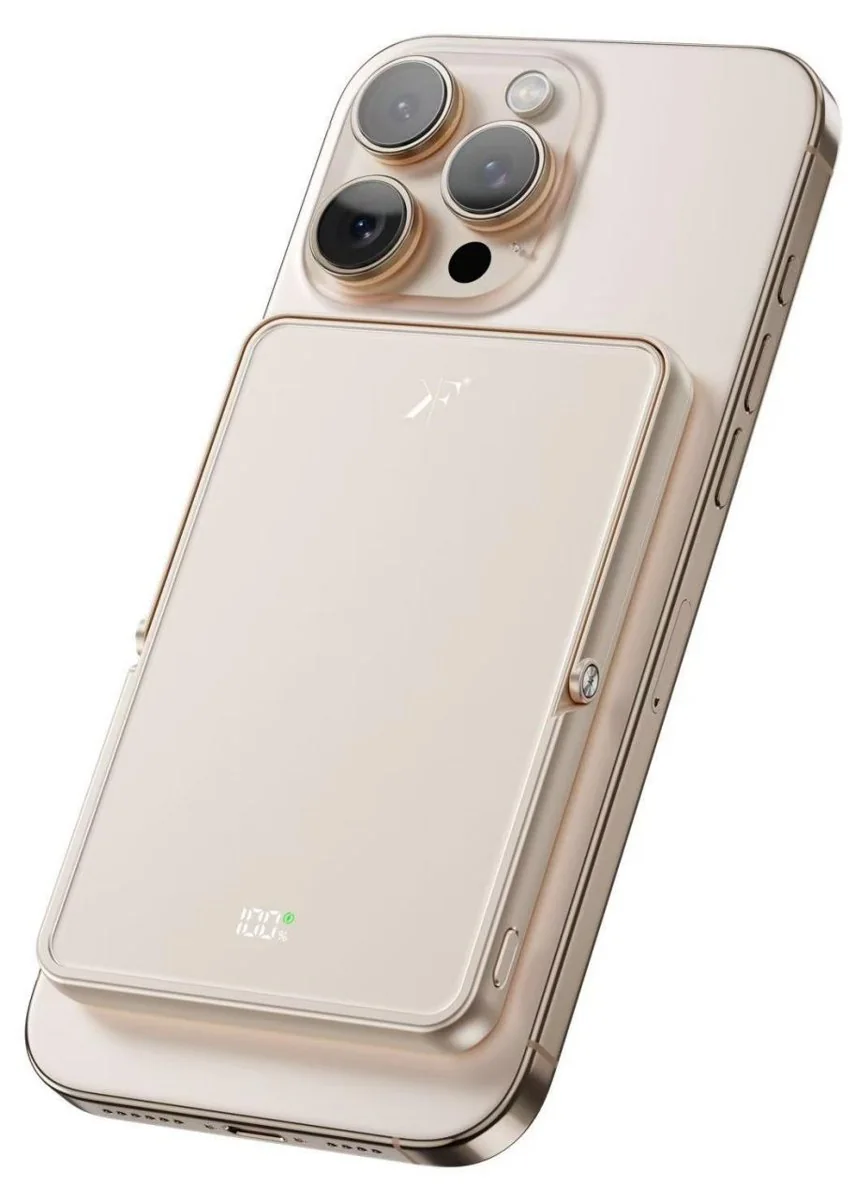 3-in-1 Magnetic Power Bank with Stand · 5000mAh — KF Senior PW-580