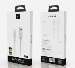 USB-A to Micro-USB Cable · 2.4A · 1.0m — packaging