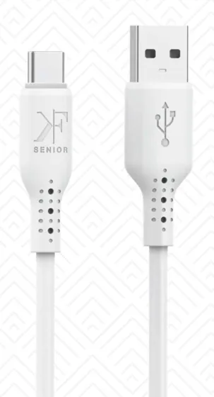 USB-A to USB-C Cable · 3A · 1.0m — S18-T