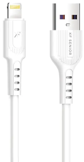 USB-A to Lightning Cable · 2.4A · 1.0m — S20-iP