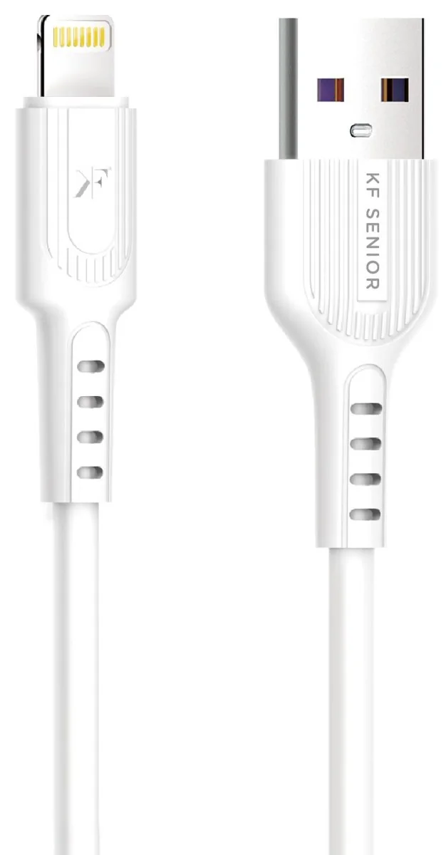 USB-A to Lightning Cable · 2.4A · 2.0m — KF Senior S21-iP