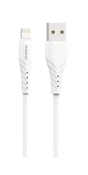 USB-A to Lightning Cable · 2.4A · 1.0m — S26-A.L