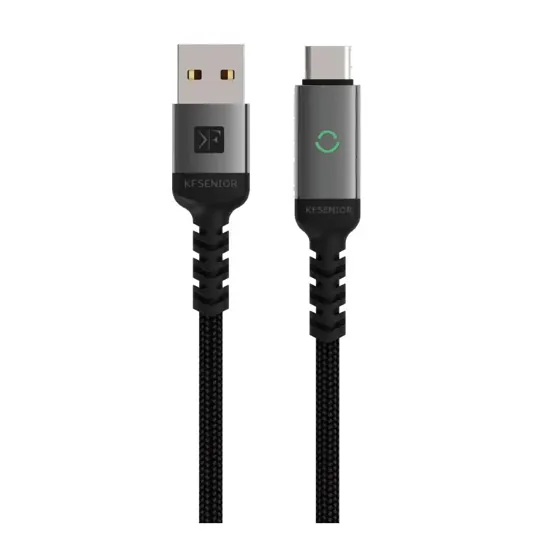 Auto Power-Off USB-A to USB-C Cable · 5A · 1.2m — S38-A.C
