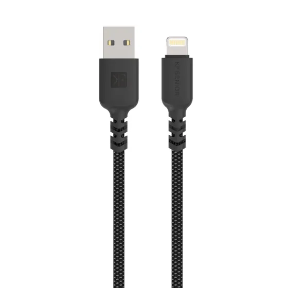 USB-A to Lightning Cable · 2.4A · 1.0m — S39-A.L