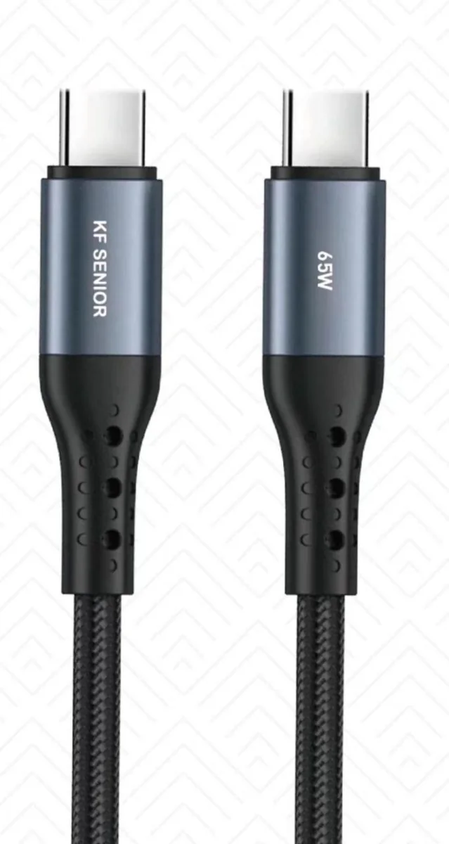 USB-C to USB-C Cable · 65W · 1.2m — KF Senior S89-C.C
