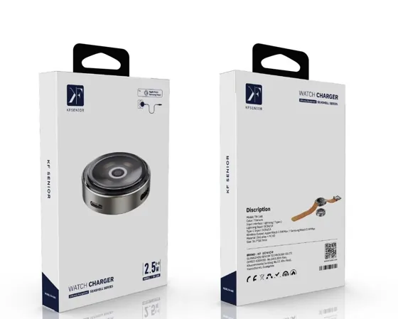 2-in-1 Portable Smartwatch Charger — packaging