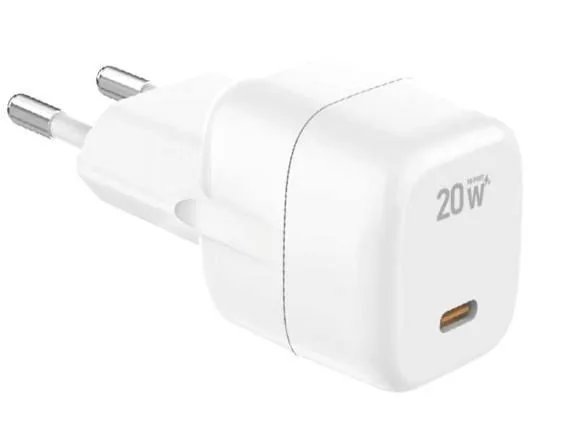 20W Fast Charger · USB-C · EU Plug — KF Senior TH-190